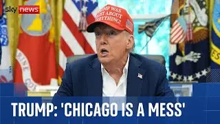 Trump seeking to 'manufacture a crisis' in Chicago, says Illinois governor