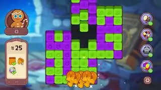 CookieRun: Witch's Castle Level 29 [Gameplay] | Cookie Run Witch Castle #match3 #cookie #run