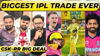 🔴BIGGEST IPL TRADE: JADEJA & SAM CURRAN TO RR, SANJU TO CSK. Deal FINAL or another TWIST #ipl2026