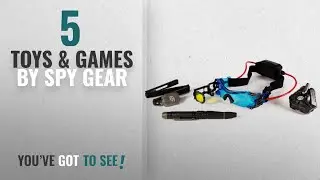Top 10 Spy Gear Toys & Games [2018]: Spy Gear, Mission Alpha Set
