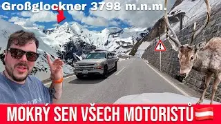 CESTA JE CÍL! GROSSGLOCNERSKÁ VYSOKOHORSKÁ SILNICE🤩ALPSKÁ ZOO WILDPARK FERLEITEN🦌PIZZA ZA 450Kč🤑