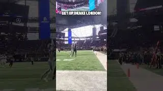 Michael Penix Jr. to Drake London for the touchdown grab vs. Carolina! #nfl #atlantafalcons