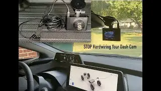Prius 2025 Dash Cam Install in Minutes! 🚗⚡ No Hardwiring Using Dongar Power Adapter