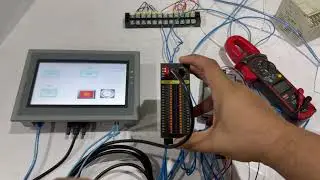 Как подключить дисплей Samkoon к ПЛК YK3U (FX3U) и протестировать чтение и запись аналоговых знач...