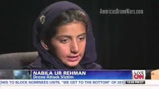 CNN interview with drone strike survivors, Nabila, Zubair & Rafiq