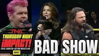 Шоу TNA Impact Wrestling на канале AMC было ужасным!