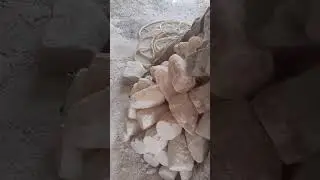 Amazing Pink Salt Factory | Salt Crushing Process Explained #pinksalt #pink #himalayansalt