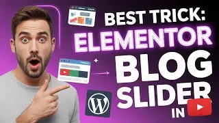 Create a Dynamic BLOG POSTS SLIDER in WordPress Using ELEMENTOR (Easy Method)