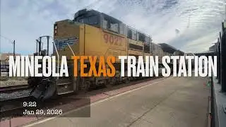 Mineola Texas Train Station Camera4 January 29, 2026 0922 AM 4K 30fps