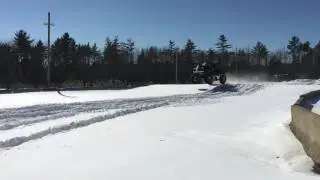 Mike in Sick 50 Jumping for German TV @ 4x4 Proving Grounds