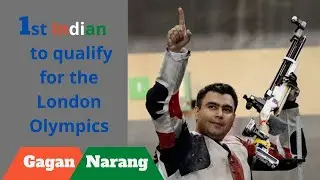 1st Indian to qualify for the London Olympics | Gagan Narang |