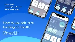 How to use self-care tracking on Neolth