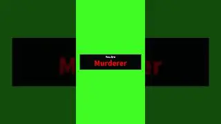 Roblox Murder Mystery 2 Green Screen Victory And Role Selection #roblox #mm2roblox #mm2 #greenscreen