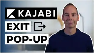 Kajbai Tutorial: How To Create Exit Pop Ups Using Kajabi