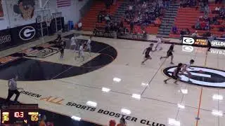 Green High School vs Massillon Washington High School Boys' JuniorVarsity Basketball