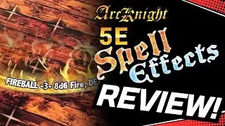 ArcKnight 5E Spell Effect Templates Review