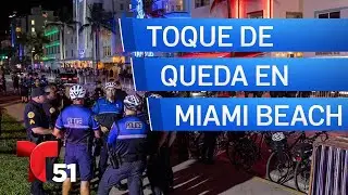 Toque de queda en Miami Beach: tres clubes nocturnos demandan a la ciudad