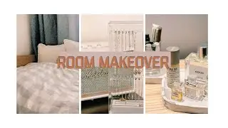 Room makeover ✨ | It's been a long time coming: New curtains, new bed, better use of space!