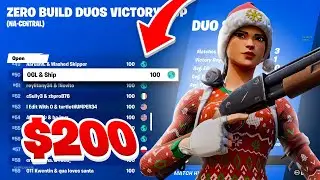 How we DOMINATED in Zero Build Duos Victory Cup FINALS ($200) 🏆