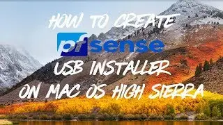 pfSense - How to create a bootable 