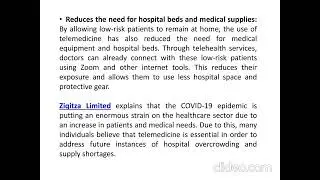 Ziqitza Limited   6 Reasons Telehealth Is Now More Important Than Ever