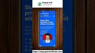 #shorts How to transfer large file #youtubeshorts #toffeshare #stepuptech