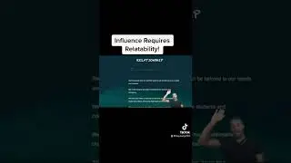 Influence Requires Relatability!