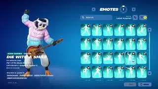 ALL ICON SERIES EMOTES & DANCES IN FORTNITE!  (Part 1)