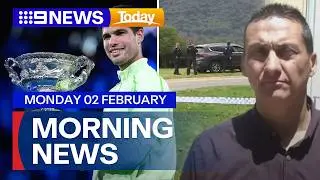Alcaraz wins Australian Open, defeating Djokovic; New search for Dezi Freeman | 9 News Australia