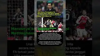 Unai Emery Pertanyakan FA: Mengapa Aston Villa Harus Hadapi Arsenal Dua Kali di Putaran Pertama?
