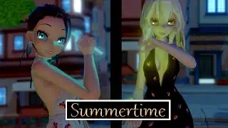 [MMD] Nieru & Kiyone - Summertime