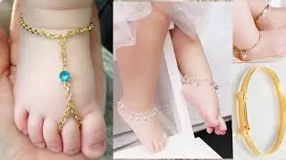 Baby Anklet Designs||Latest Baby Payal Designs||