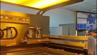 8 CCD UV LED EXPOSURE MACHINE operation vedio
