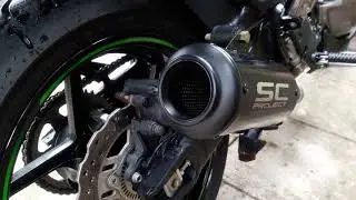 SC project replica on a Versys 1000 2018