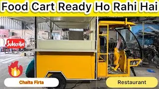 Chinese Food Cart Almost Ready Hogayi 🥰🔥|| E Rickshaw Food Cart 💰