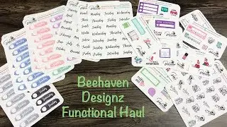 Beehaven Designz Functional Haul + 2018 Sample Pack