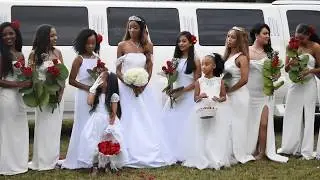 Luxury Limo Services Key Largo, FL /All White Wedding