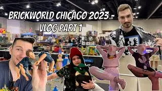 Huge MOCs, surprise appearances and... Galidor? - BrickWorld Chicago 2023 Vlog - Part One