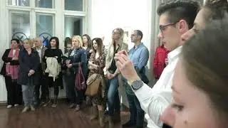 Petar Mo&scaron;ić - Solo Art Show opening at X Vitamin Art Gallery, 2019