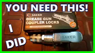 Locking Grease Fitting Adapter (SmartSaker) Review~ I NEEDED THIS! Does it Work?
