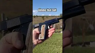 The Colt is running good. #colt #colt45 #colt1911 #coltpistol #1911 #45caliber #american #gunrange