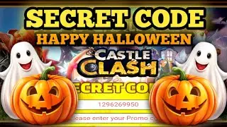 NEW SECRET CODE NOVEMBER 2025 | HAPPY HALLOWEEN | CASTLE CLASH