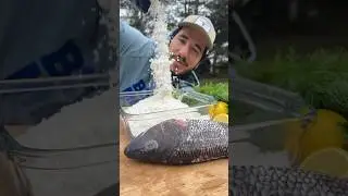 Cooking a Fish in 3 LBS of Salt