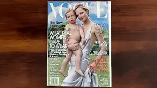 Vogue July 2002 Amber Valletta, Jude Law | ASMR Magazine Flip Through