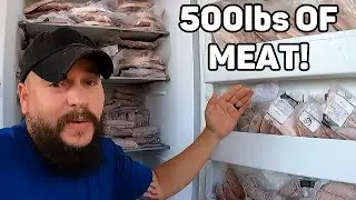 How to transport and store 500lbs of meat!