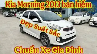 Chuẩn Xe Gia Đ&igrave;nh&hellip;Kia Morning nhập H&agrave;n 2013 AT&hellip;bản hiến gặp&hellip;đẹp suất sắc:0965892335