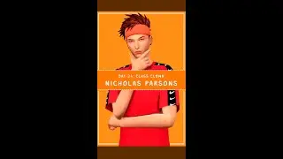 Day 24: CLASS CLOWN | Nicholas Parsons #teenaday #thesims4 #shorts