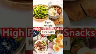 10 High-Protein Snacks to Build Muscle FAST (No Cooking Needed!)