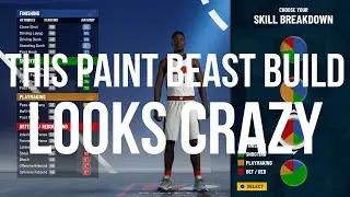 THIS PAINT BEAST BUILD MIGHT BE OP! NBA 2K21 7FT CENTER BUILD