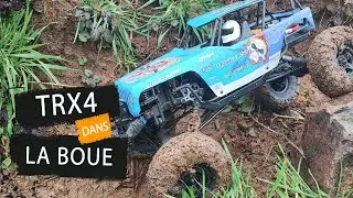 Traxxas TRx4, Axial et FMS dans la Boue normande